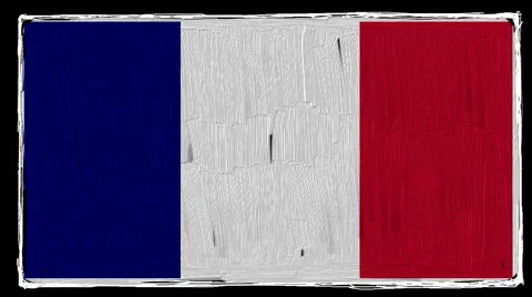 Flag of France Stock-Footage 57326009