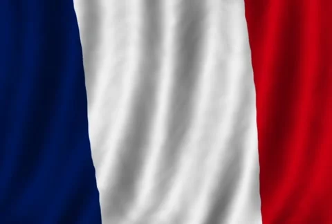The flag of France Stock Footage 291754739