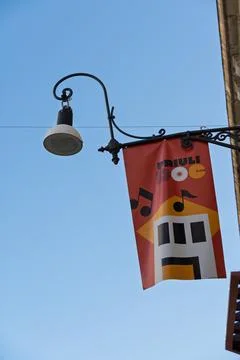 Flag for the Friuli Doc Stock Photos