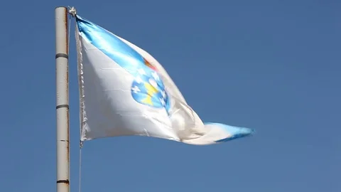 Flag of Galicia, Spain Vidéo 76833498