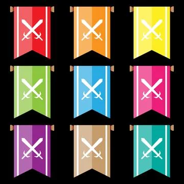 Flag Game Stock Illustration