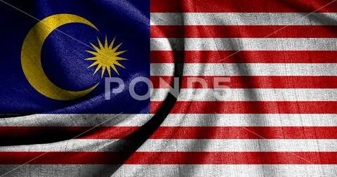 The flag is gently rippling, adding a realistic and dynamic visual effect, .. PSD Template