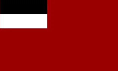 Flag of Georgia (1990 2004) Stock Illustration