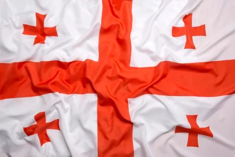 Flag of Georgia Stock Photos