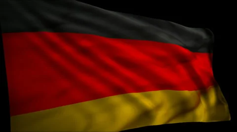 Flag Germany Stock Footage 36920374