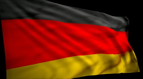 Flag Germany Stock Footage 37668175