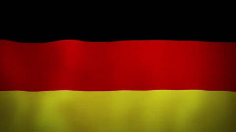 Flag Germany Stock Footage 54425607