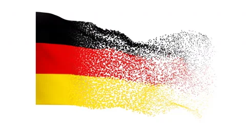 Flag of Germany Stock Footage 65104438