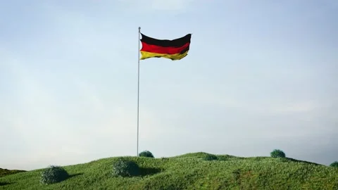Flag of Germany 動画素材 168267447
