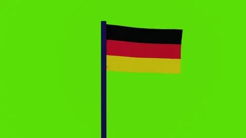 Flag of Germany 스톡 동영상 255419223