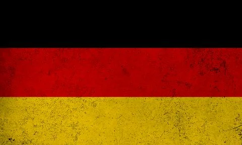 Flag Germany grunge texture Illustrazione stock