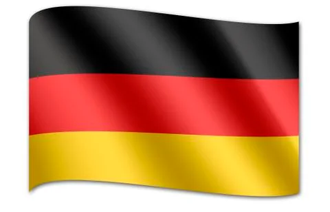 Flag of germany Stock Illustration