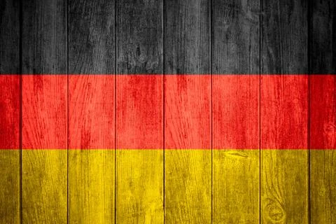 Flag of Germany Illustrazione stock