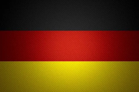 Flag of Germany Illustrazione stock