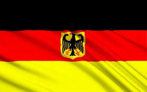 Flag of Germany Stock Illustration