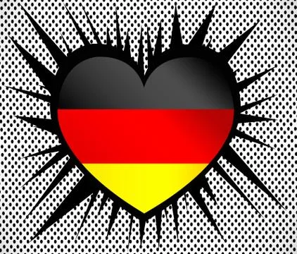 Flag of Germany Stock Illustration