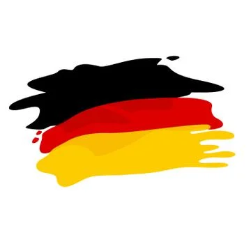 Flag of Germany Stock Illustration