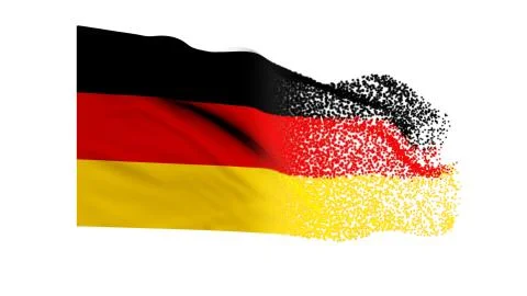 Flag of Germany Stock Illustration