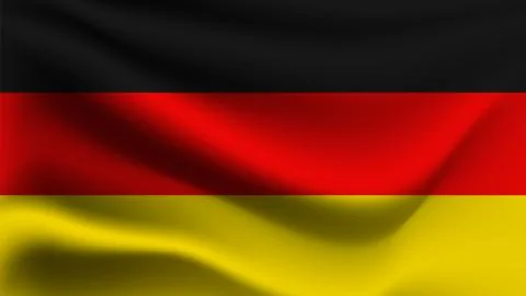 Flag of Germany Stock Illustration