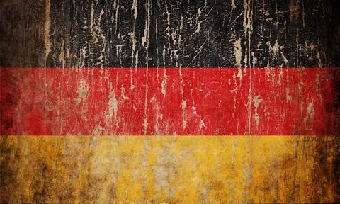 Flag of Germany Illustrazione stock