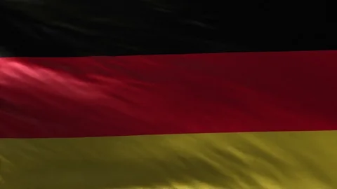 Flag of Germany in Loop Video stock 113729317