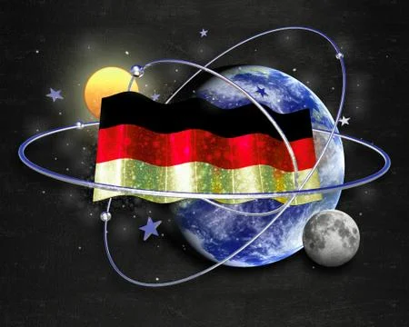 Flag Germany quality designer flag Stock Illustration