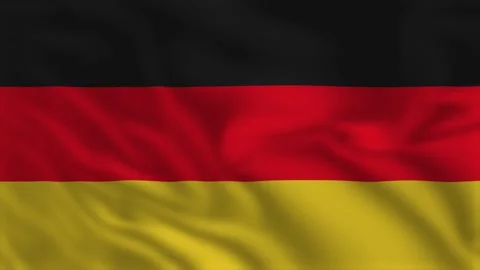 Flag of Germany- Waving Flag Animation Stock Footage 139000958