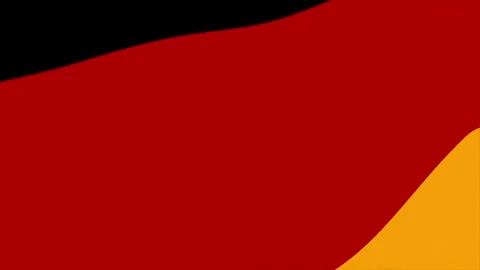 Flag of Germany waving slowly Stock Footage 344477686