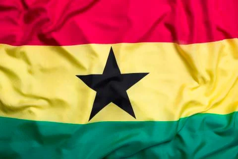 Flag of Ghana Stock Photos