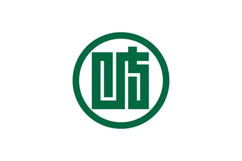 Flag of Gifu Prefecture Illustrazione stock