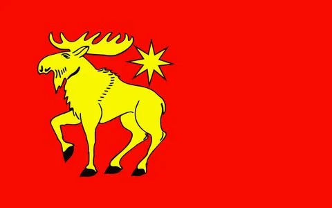 The flag of Graievsky District Stock Illustration