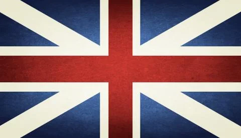Flag Of Great Britain Illustrazione stock