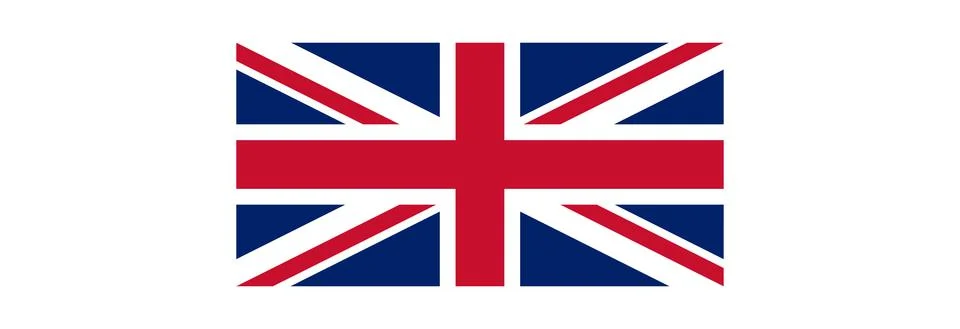 Flag of Great Britain. Stock Illustration