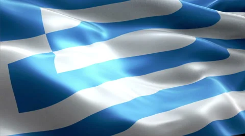 Flag Greece Video stock 47743804