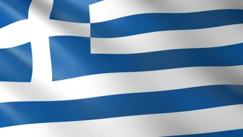 Flag of Greece Video stock 151299634