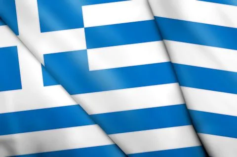 Flag of Greece 스톡 일러스트