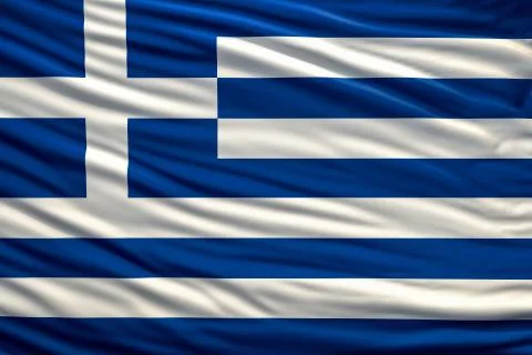 Flag of greece Stock Illustration