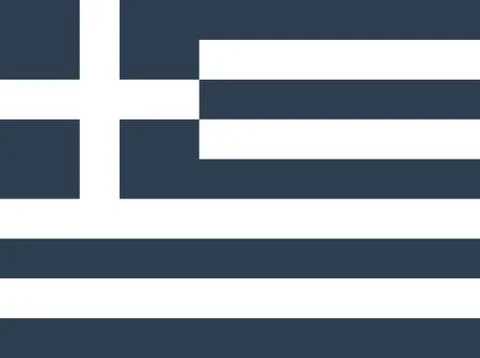 Flag of Greece Stock Illustration