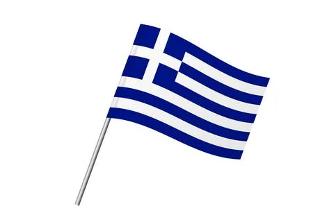 Flag of Greece Stock Illustration