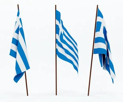 Flag of Greece Stock Photos