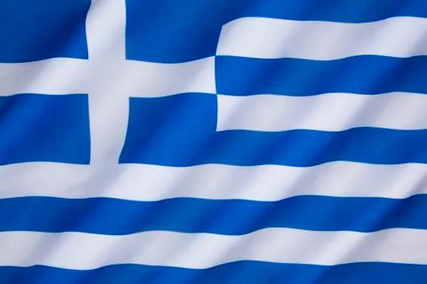 Flag of Greece Stock Photos