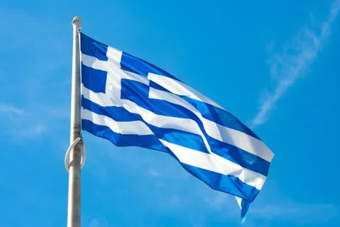 Flag of Greece Stock Photos