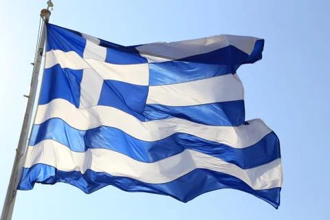 Flag of Greece Stock Photos