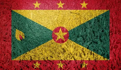 Flag of Grenada Illustrazione stock