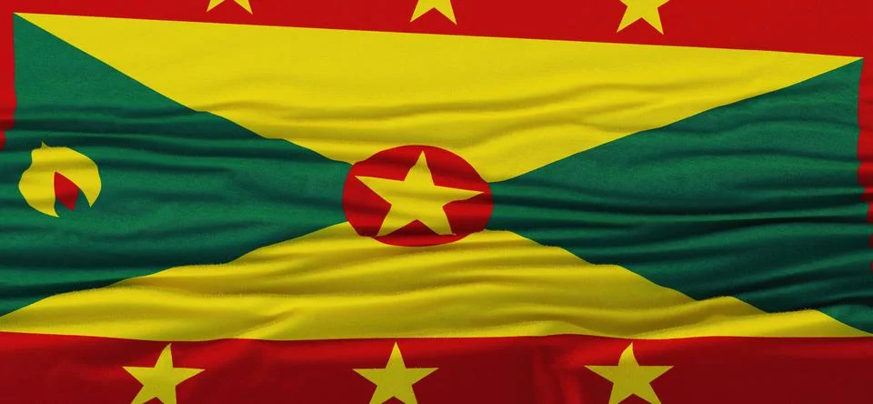 Flag of Grenada Stock Illustration