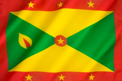Flag of Grenada Stock Photos