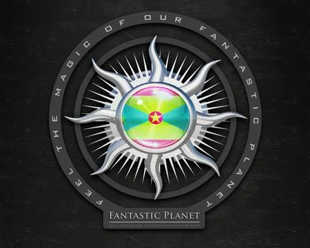 Flag Grenada quality designer flag Stock Illustration