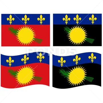 Drapeau Guadeloupe