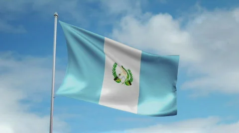 Flag of Guatemala 動画素材 435630