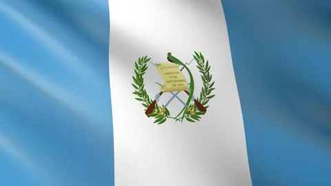 Flag of Guatemala Stock Footage 151299661